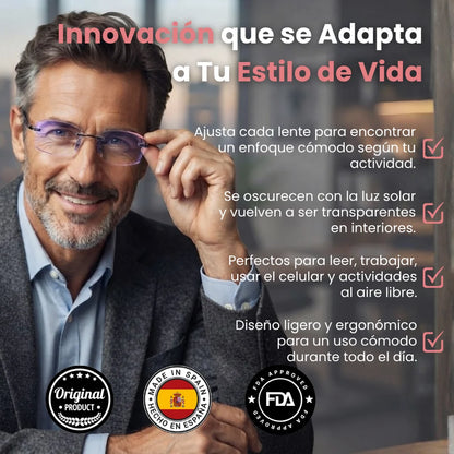 Gafas Zoom Autofoco + caja
